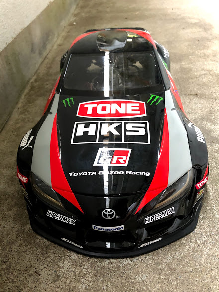 完全再現 斉藤大吾 仕様90スープラ カッティングステッカー ヨコモ