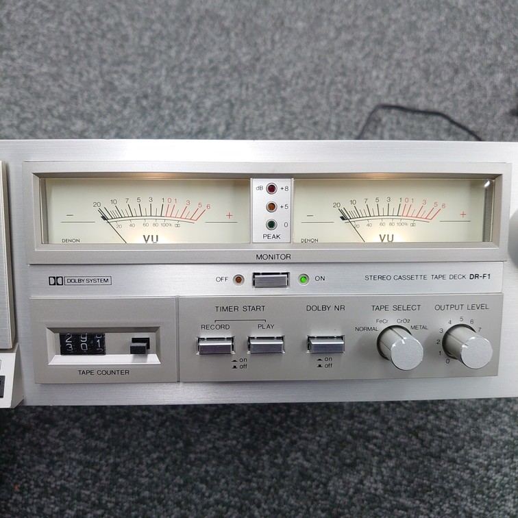 DENON DR-F1 カセットデッキ 一般 オーディオ機器 【公式通販】