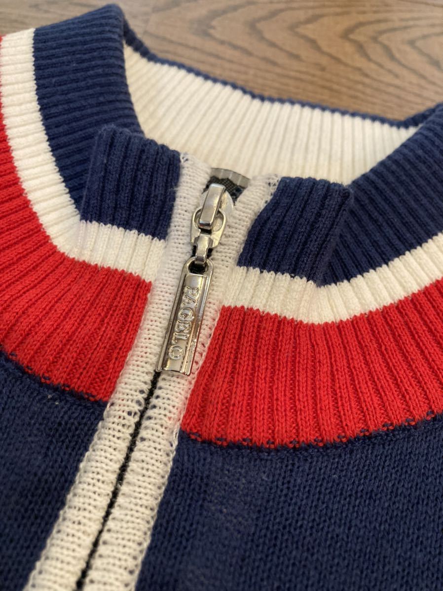 正規品PAGELOパジェロハーフジップニットセーター刺繍付ニット