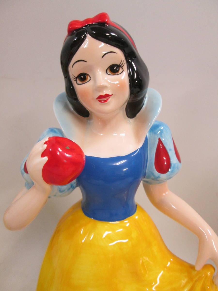 ディズニープリンセス 白雪姫と七人の小人 Snow White 陶器製 人形 2 