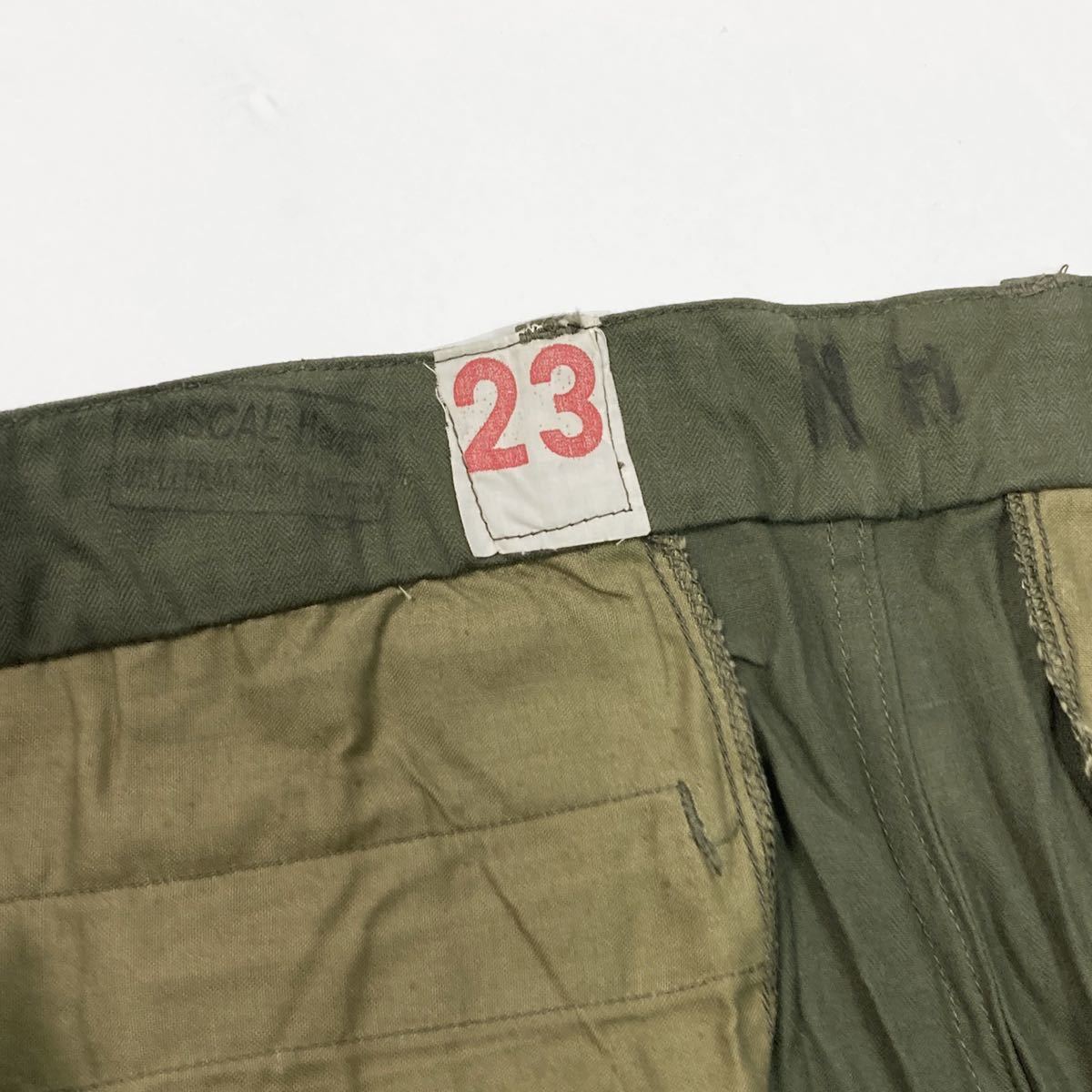 低価，格安 デッドストック 後期型 23サイズ フランス軍 M-47 カーゴパンツ(パンツ)｜売買されたオークション情報、yahooの商品情報をアーカイブ公開 - オークファン パンツ