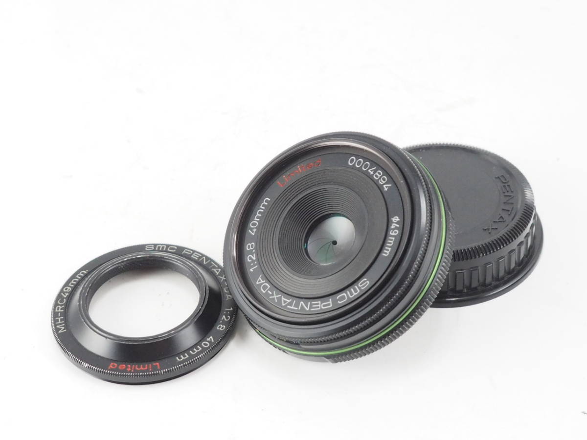 ☆良品☆ ペンタックス PENTAX-DA SMC 40mm F2.8 LIMITED ☆MH-RC 49mm