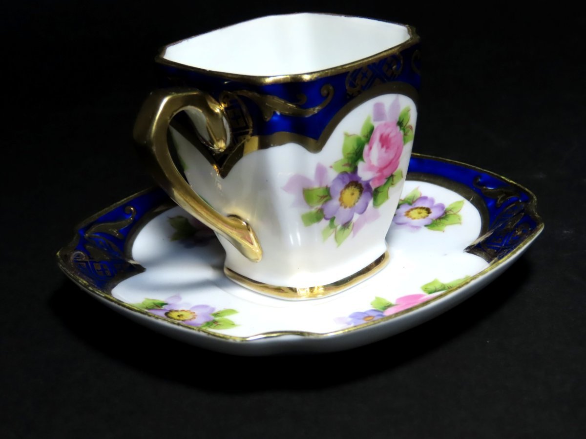 オ-ルドNORITAKE 森村印 工芸品 ◇トレモ◇1900年頃【オールドノリタケ