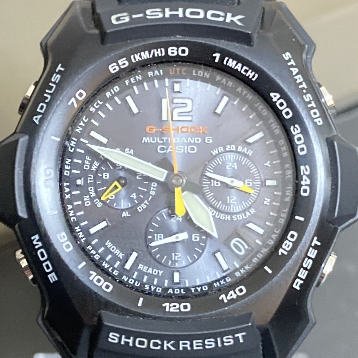 未使用 極美品 箱説付G-SHOCK GW-2000BD-1AJF タフソーラー 電波受信 