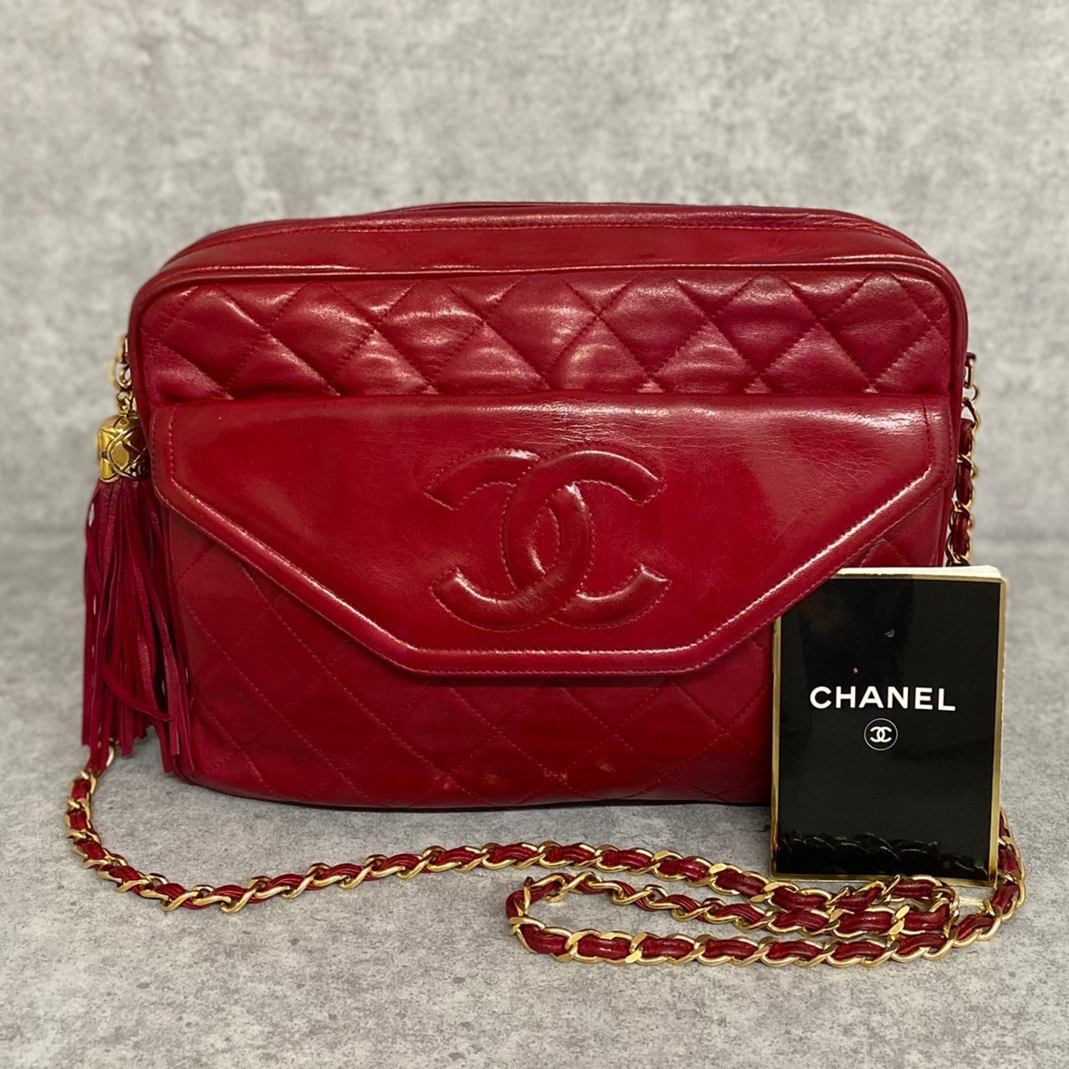 CHANEL シャネル 美品 極 シール有 1円 マトラッセ 1番台 袋付 ココ ココ