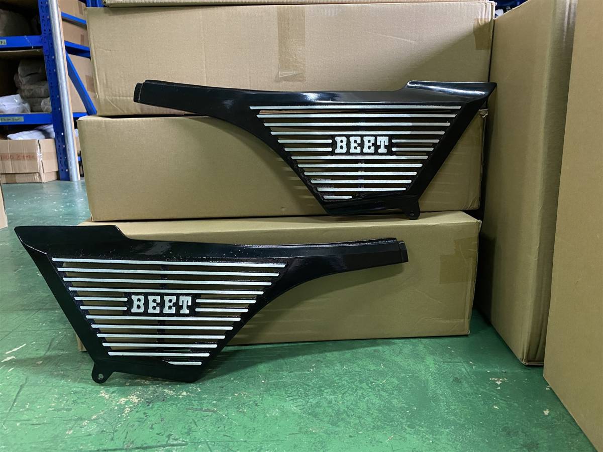 メッシュフェンダー ロゴ有 黒⁄BEET アルフィン フロント