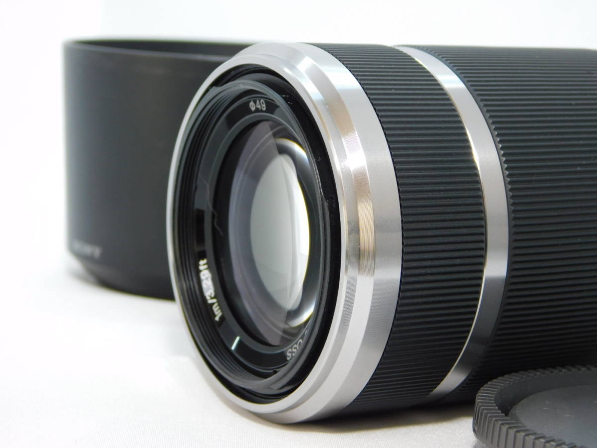 26180 SONY E 55-210mm F4.5-6.3 OSS SEL55210 ソニー レンズフード付♪ 55-210mm OSS SONY sony レンズ(ズーム) ソニー用MINOLTA