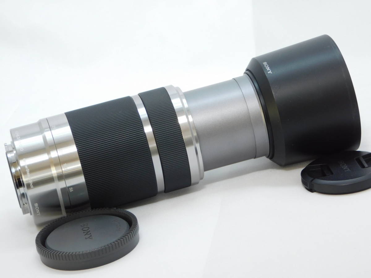 26180 SONY E 55-210mm F4.5-6.3 OSS SEL55210 ソニー レンズフード付♪ 55-210mm OSS SONY sony レンズ(ズーム) ソニー用MINOLTA