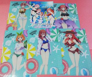 22正規激安 アクリルスタンドコンプリート5枚セット 五等分の花嫁 よみうりランド その他