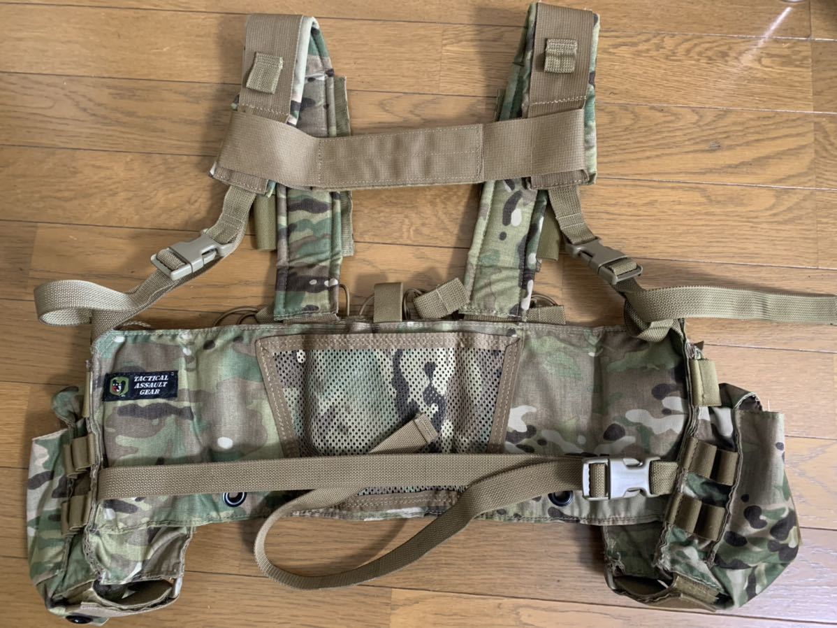 ミリタリー Tactical Assault Gear マルチカム チェストリグ