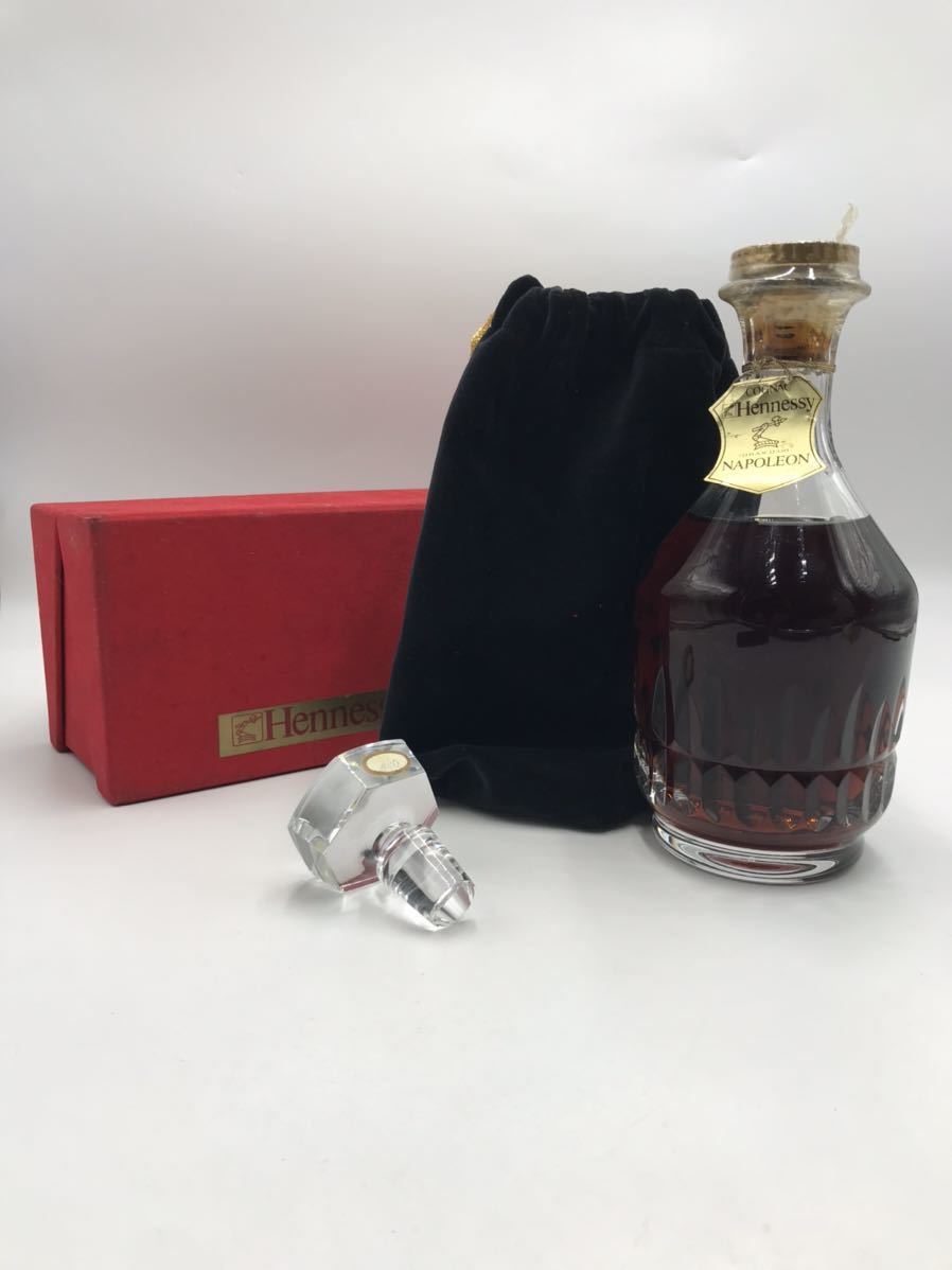 ◎ Hennessy Napolon Carafe Baccarat ヘネシー ナポレオン カラフェ