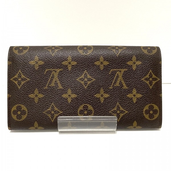 LOUIS VUITTON モノグラム ポシェットポルトクレディ サラ 2枚収納 