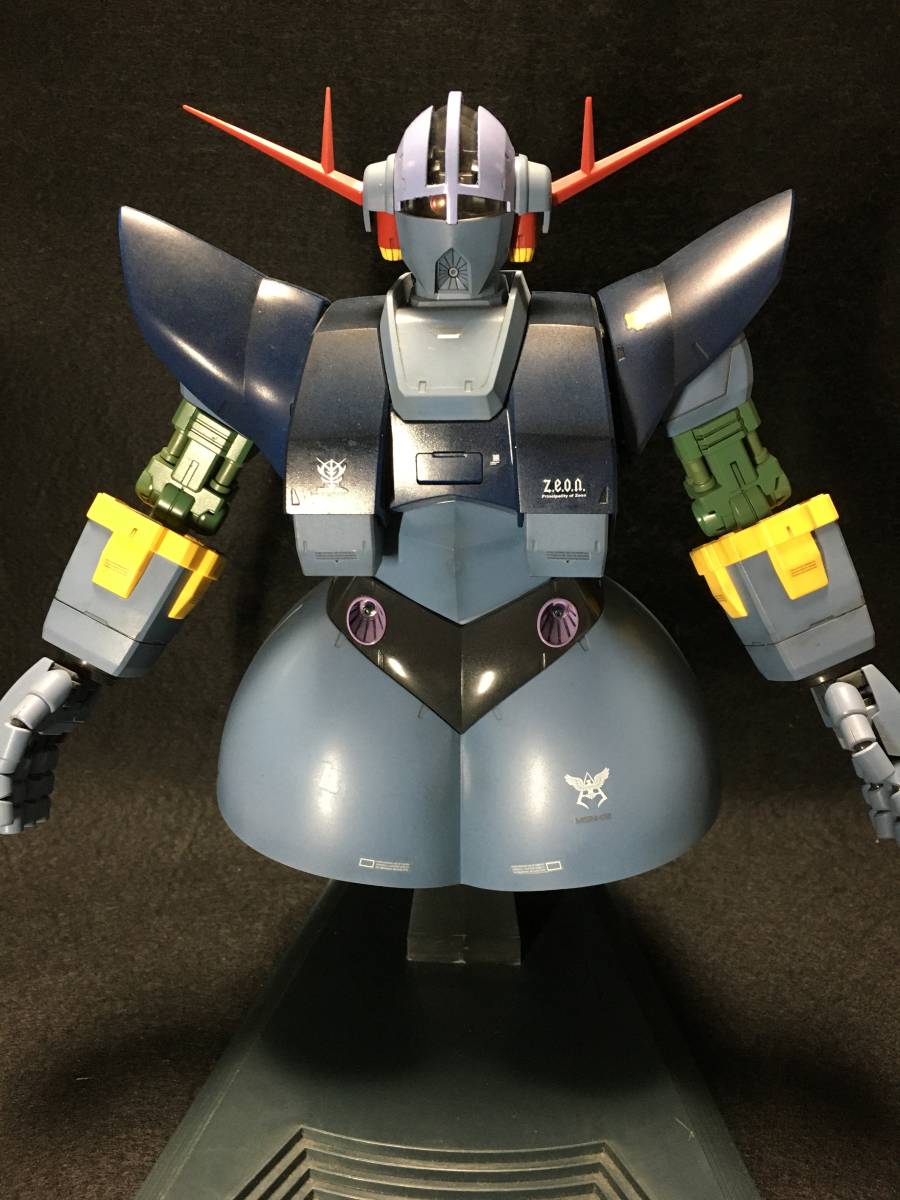 1/100 MG マスターグレード MSN-02 シャア 専用 ジオング 塗装済み 