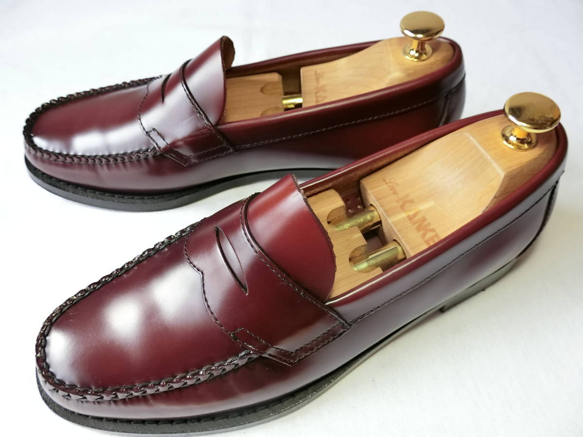  G.H.BASS ジーエイチバス WEEJUNS US7.5 25.5㎝前後 コインローファー 革靴 赤茶 ローファー スリッポン(25.5cm)｜売買されたオークション情報、yahooの商品情報をアーカイブ公開 - オークファン 25.5cm