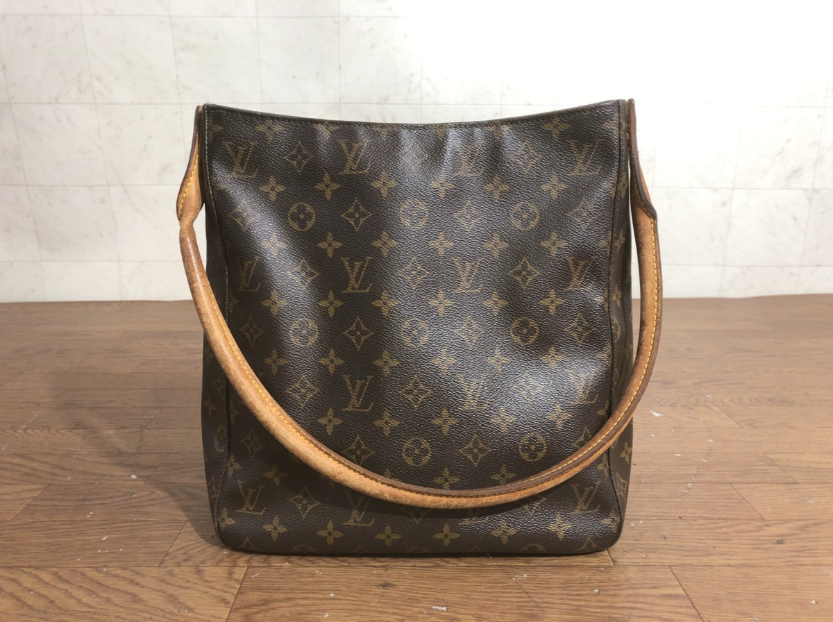 D015G040 LOUIS VUITTON/ルイヴィトン モノグラム ルーピング GM 