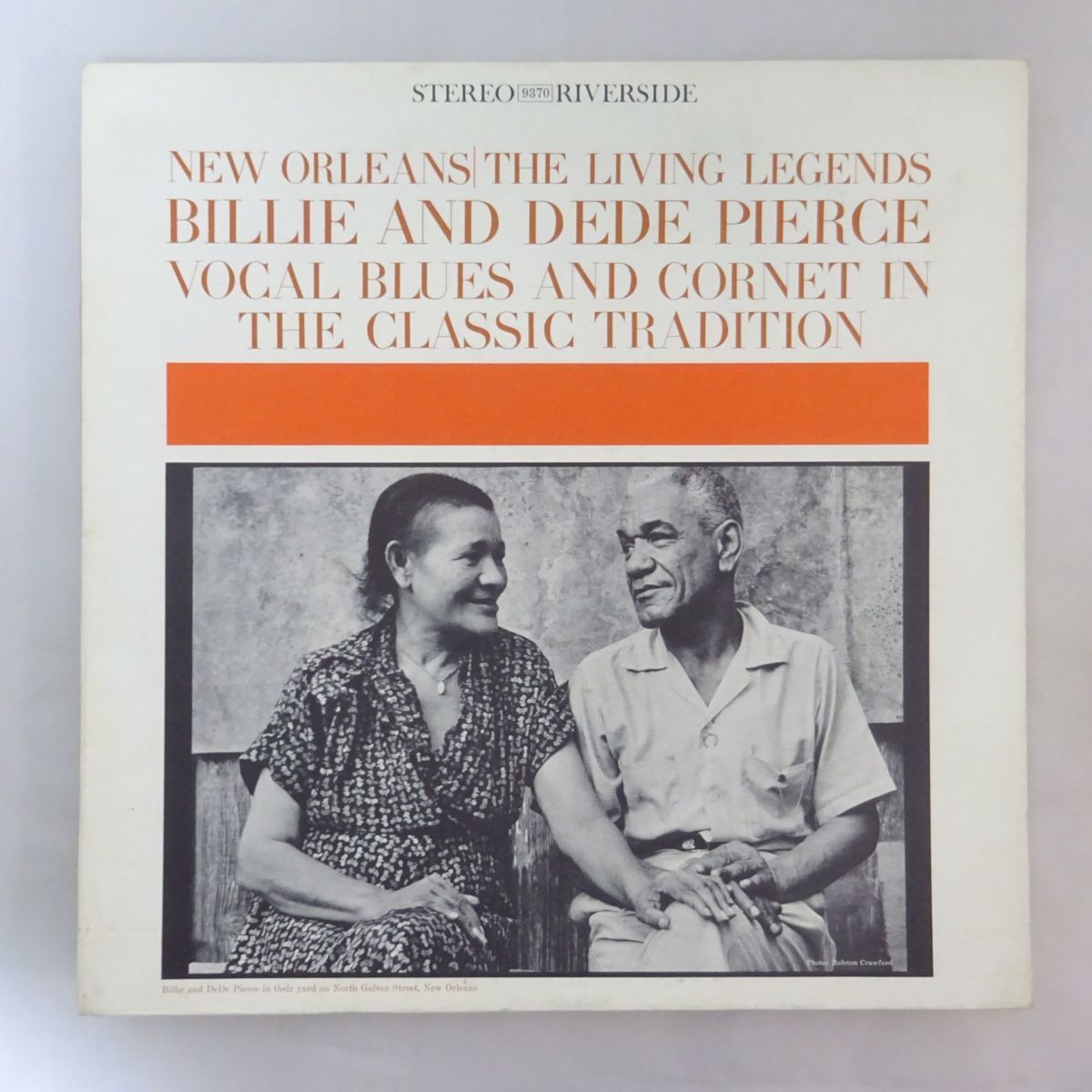 【正規品，大得価】 13055934; US盤/RIVERSIDE/黒銀ラベル/深溝 Billie And DeDe Pierce / Vocal Blues And Cornet In The Classic Tradition(ジャズ一般)｜売買されたオークション情報、yahooの商品情報をアーカイブ公開 - オークファン ジャズ一般
