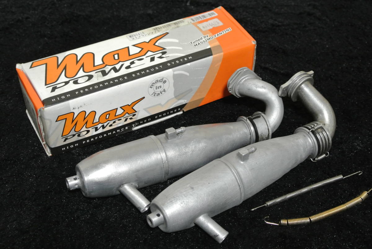 ☆1/8RCレーシングラジコンカー21エンジン用マフラーMax Power2018とRB 