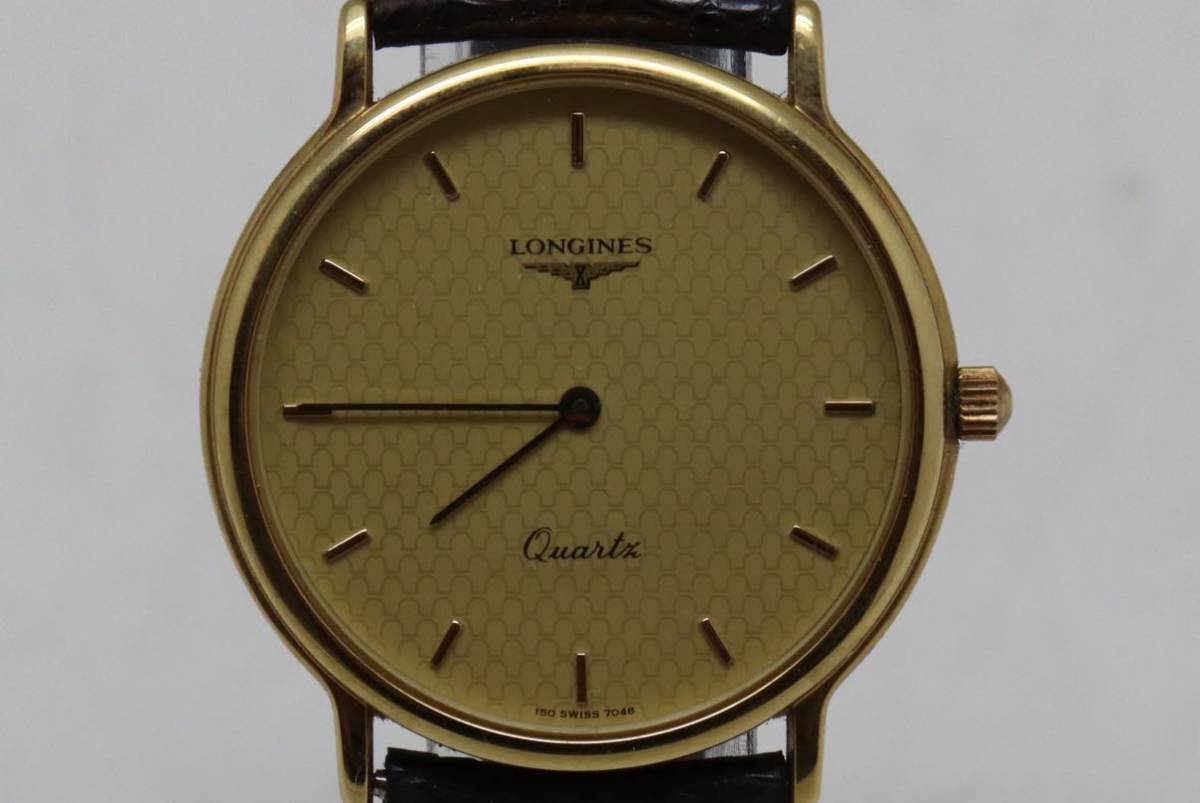 ロンジン/LONGINES/メンズ/クォーツ/アンティーク/電池交換済み 