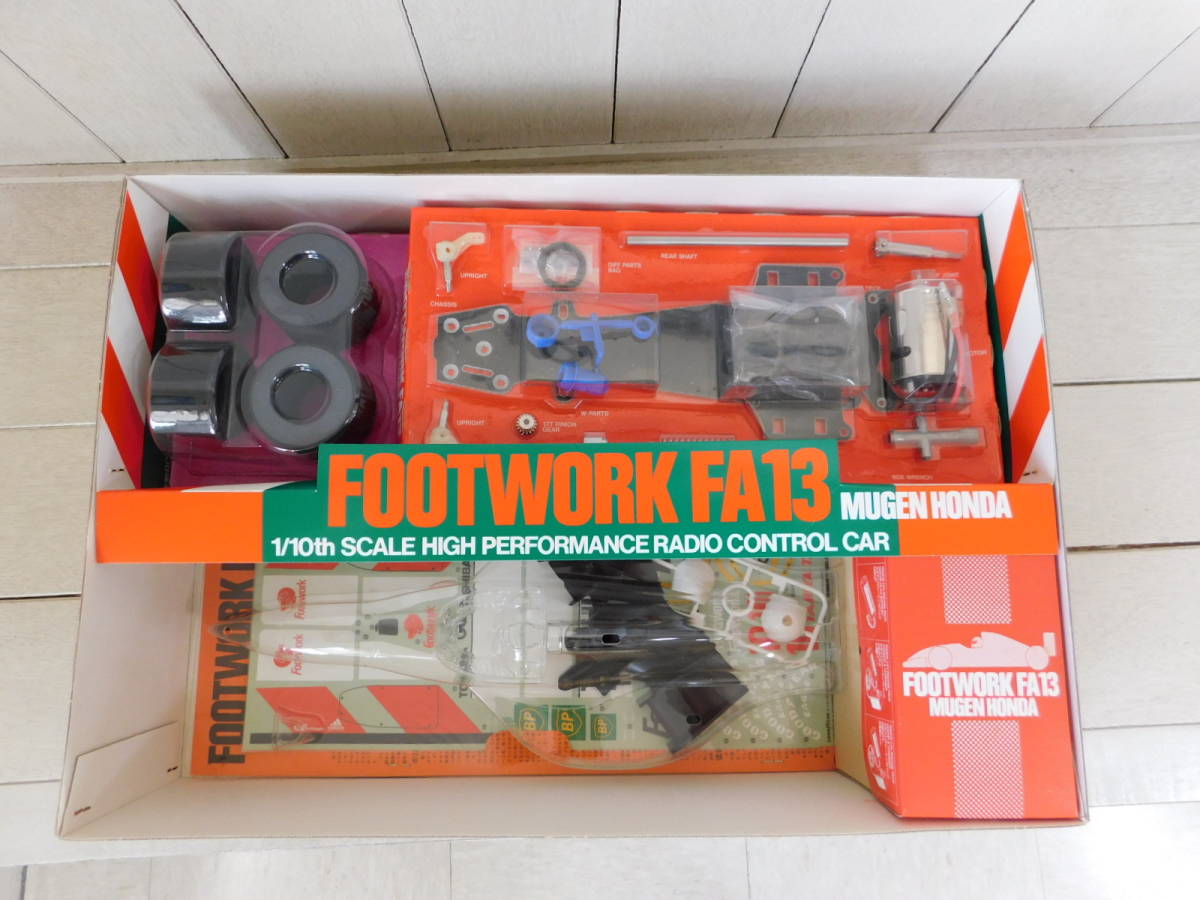 タミヤ 1⁄10 フットワーク FA13 無限ホンダ スペアボディセット タミヤ