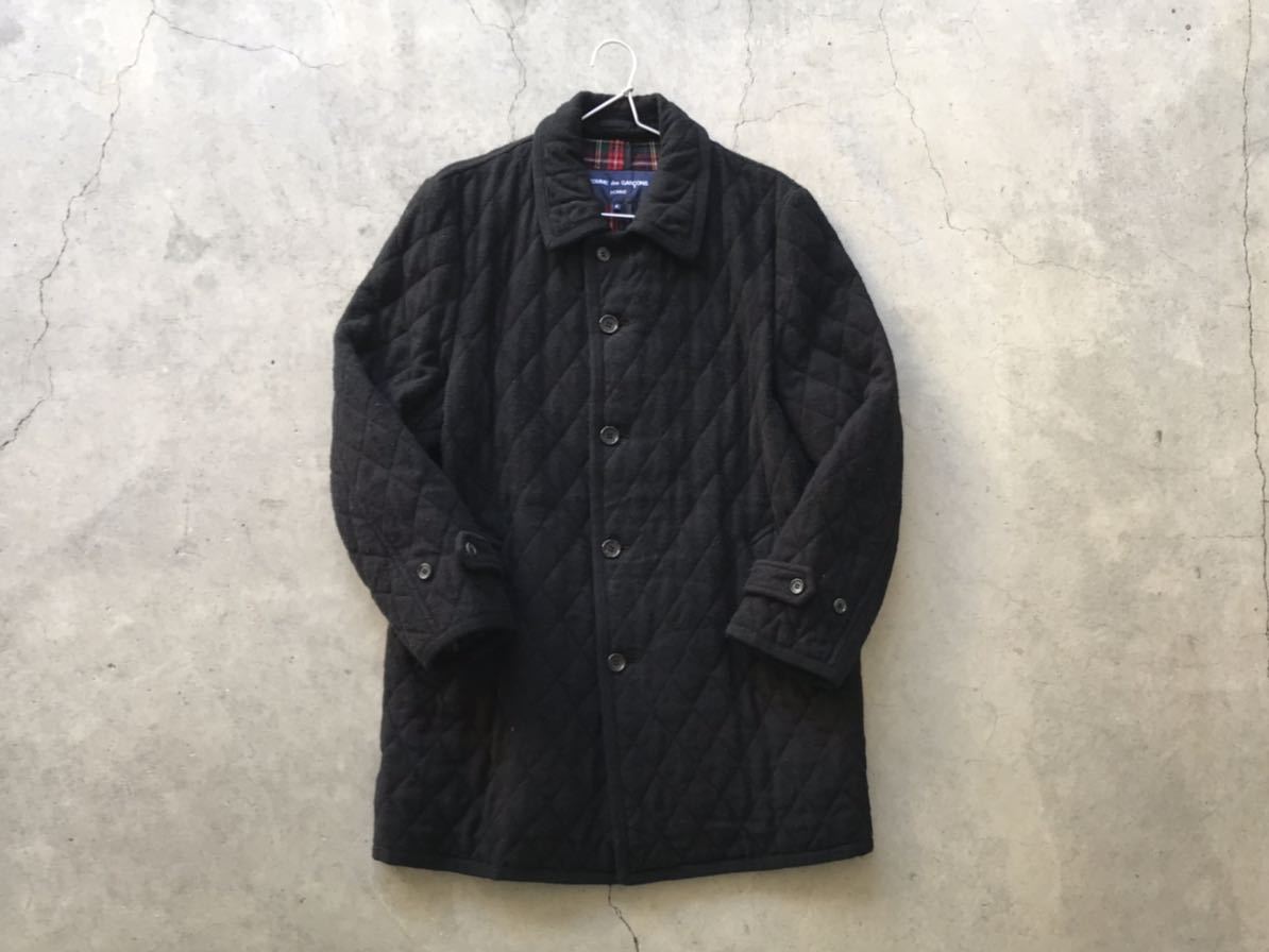 AD2007 COMME des GARCONS HOMME キルティングジャケット S 