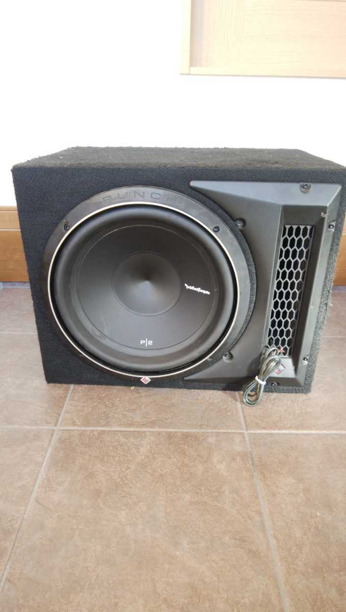 中古品 Rockford ロックフォード サブウーファー Fosgate P2D2-12 P2 