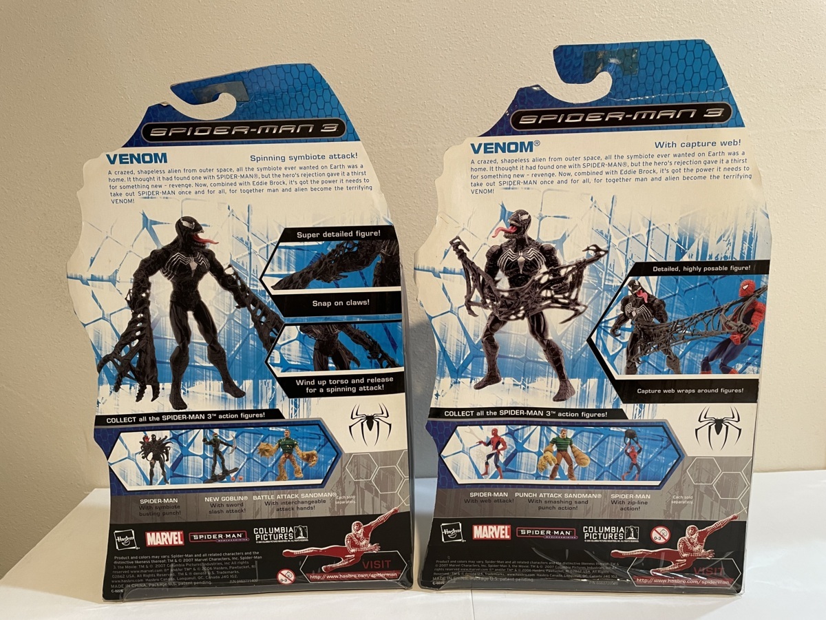 0 Venom ハズブロ Action Figure Hasbro Marvel Unleashed 1 Spiderman
