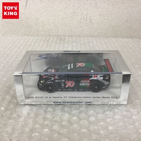 全国無料，定番人気 1円 スパークモデル 1/43 2008 ROLEX 24 at Daytona GT Champions-Castrol Syntec マツダ RX-8 / ミニカー(レーシングカー)｜売買されたオークション情報、yahooの商品情報をアーカイブ公開 - オークファン レーシングカー