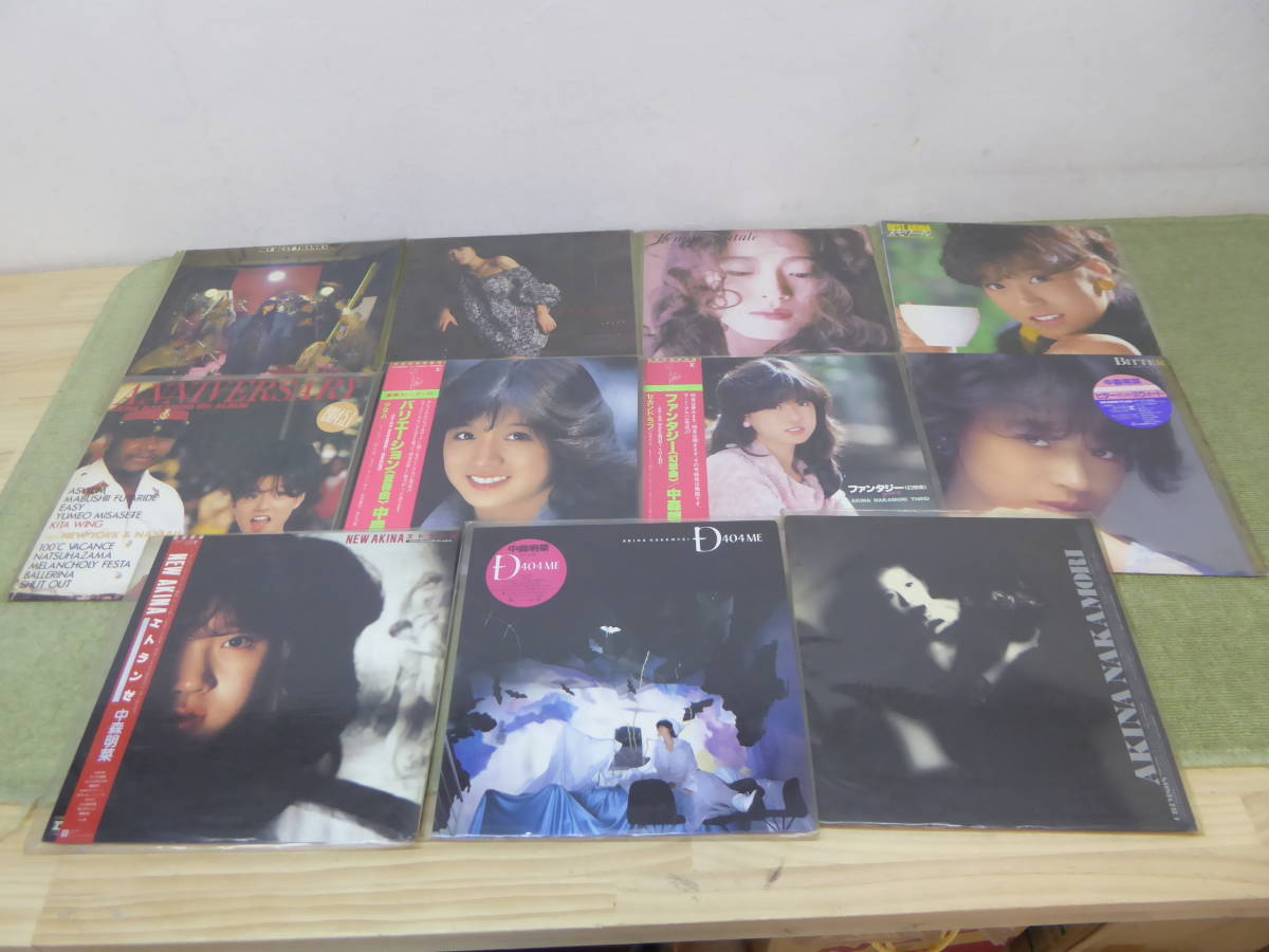 中森明菜 - 中森明菜LPレコード6枚中古品ですが長期自宅で大事に保管