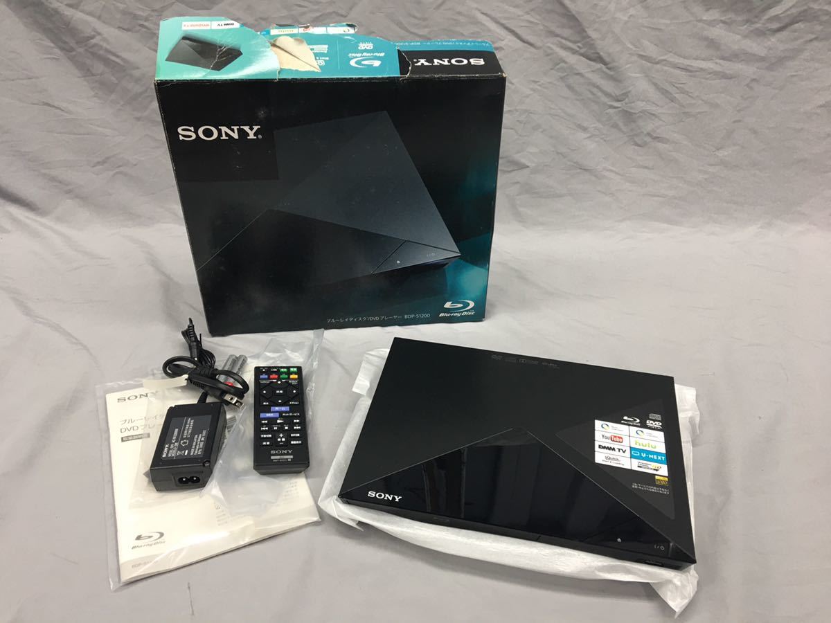 動作確認☆SONY BDP-S1500 ブルーレイ プレーヤー DVD ディスク BDP