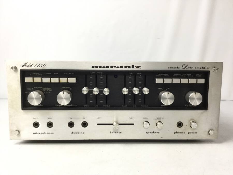 marantz 1150 マランツ プリメインアンプ　定格出力 80W+80W(8時)◆現状品