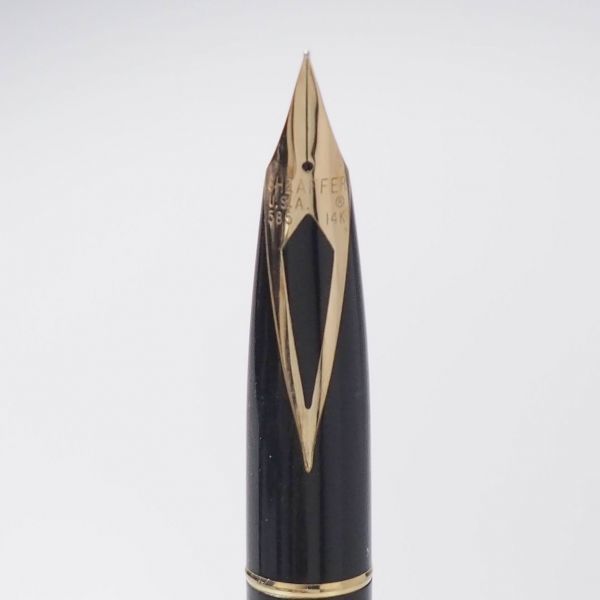 Sheaffer Pen Fountain Gold Black Vintage GJ8692-1：ヴィンテージ