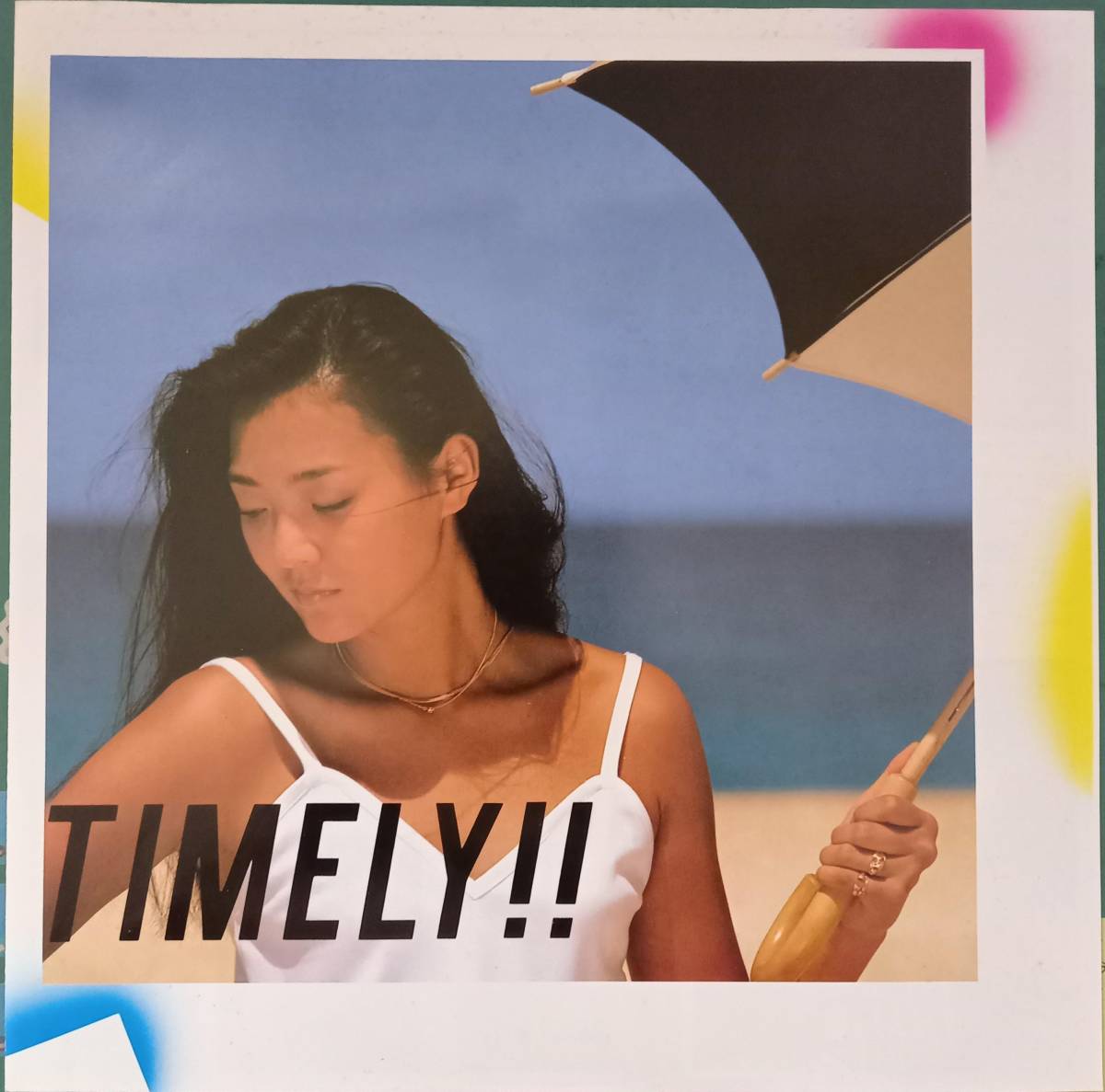 杏里　タイムリー　レコード 杏里 タイムリー LP 帯付き ⁄ Timely!! 28K-63 タイムリー!! !⁄フォー