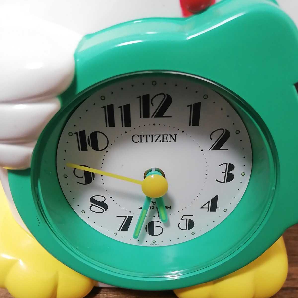 純正割 送無 CITIZEN シチズン リズム時計 エレキドリ おしゃべり