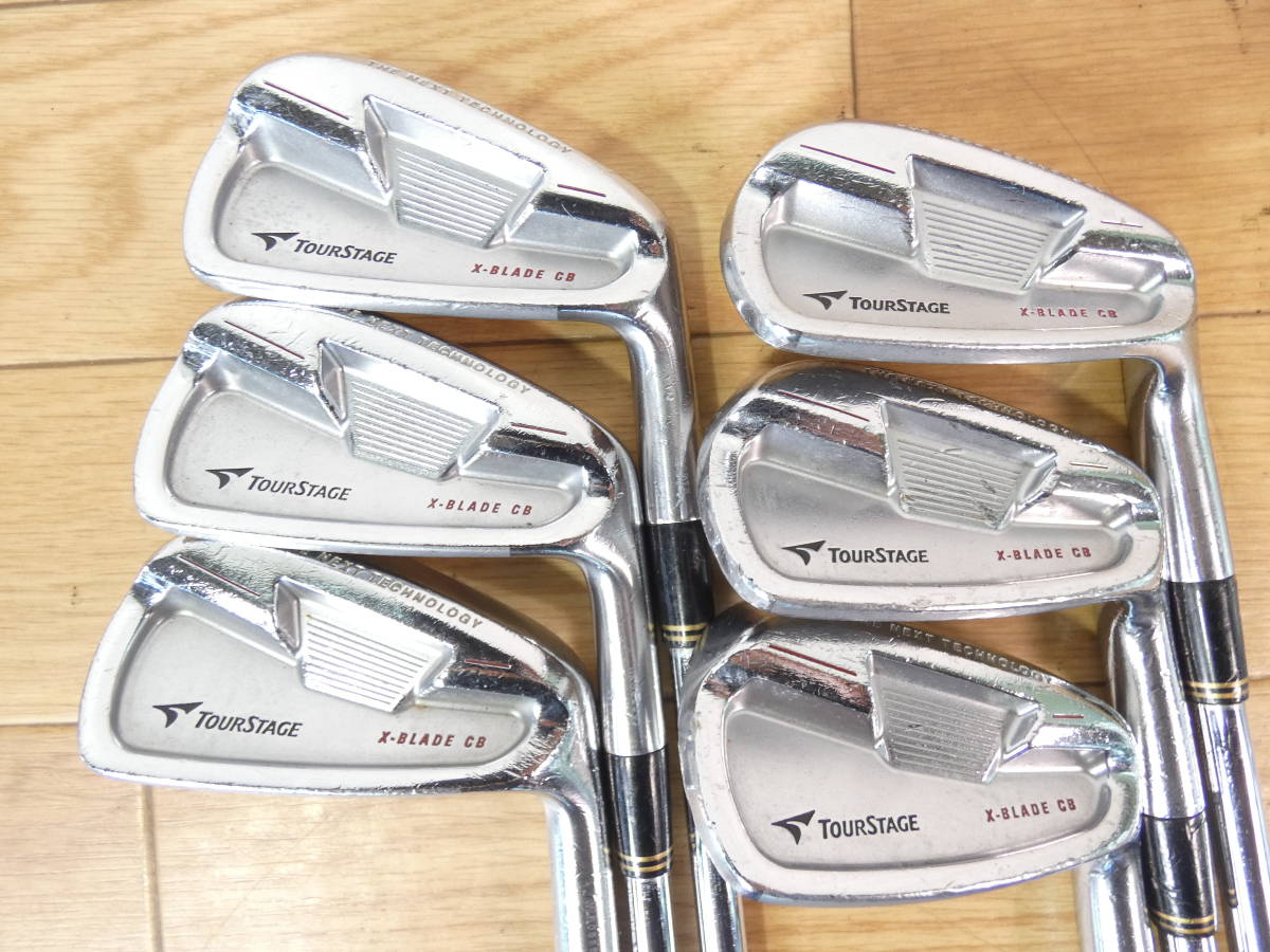 TOURSTAGE X-BLADE CB 単体アイアン 4本セット BRIDGESTONE Xブレード
