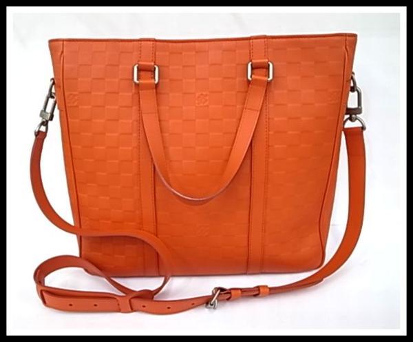 A284T 【本物保証】 ルイ・ヴィトン ダミエアンフィニ タダオPM フュージョン N41268 極美品 2wayショルダーバッグ