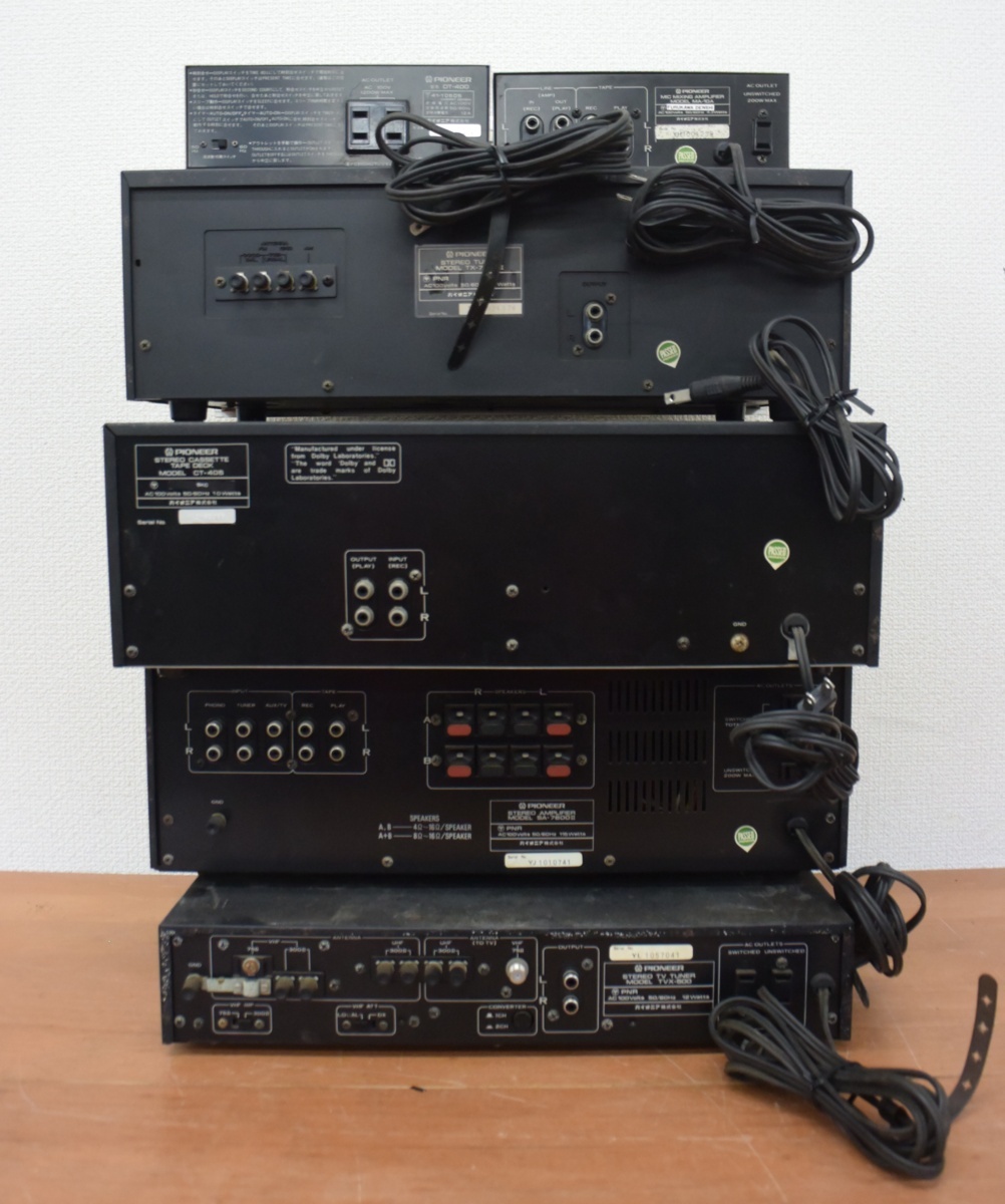 ジャンク Pioneer パイオニア システムコンポ SA-7600II TX-7800II