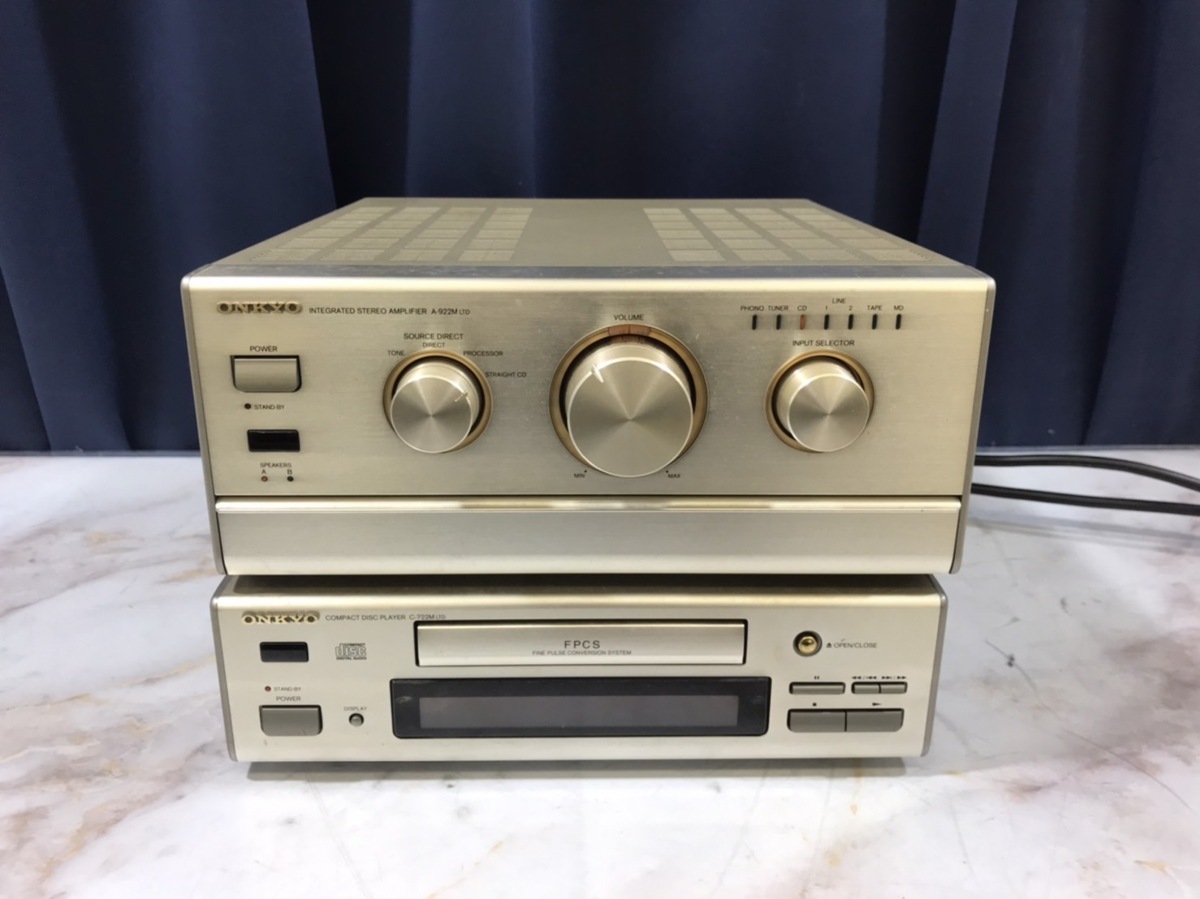 ☆ONKYO ステレオアンプ A-922MLTD インテック☆中古☆1A53SB1A 中古