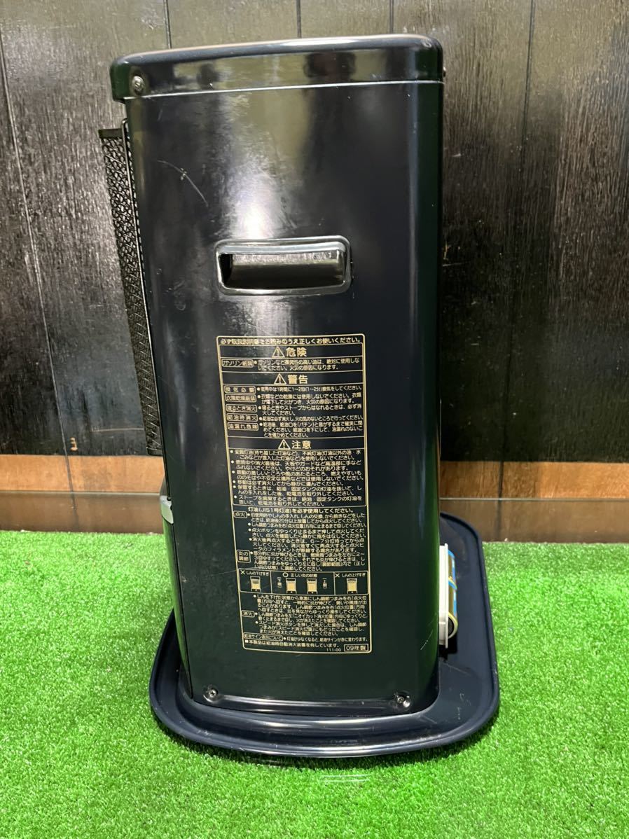 中古品）石油ストーブ シルバー コロナ SX-249Y、2009年製。