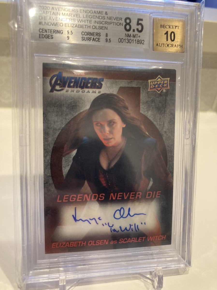 インスク入り! Upper Deck Avengers Endgame & Captain Marvel