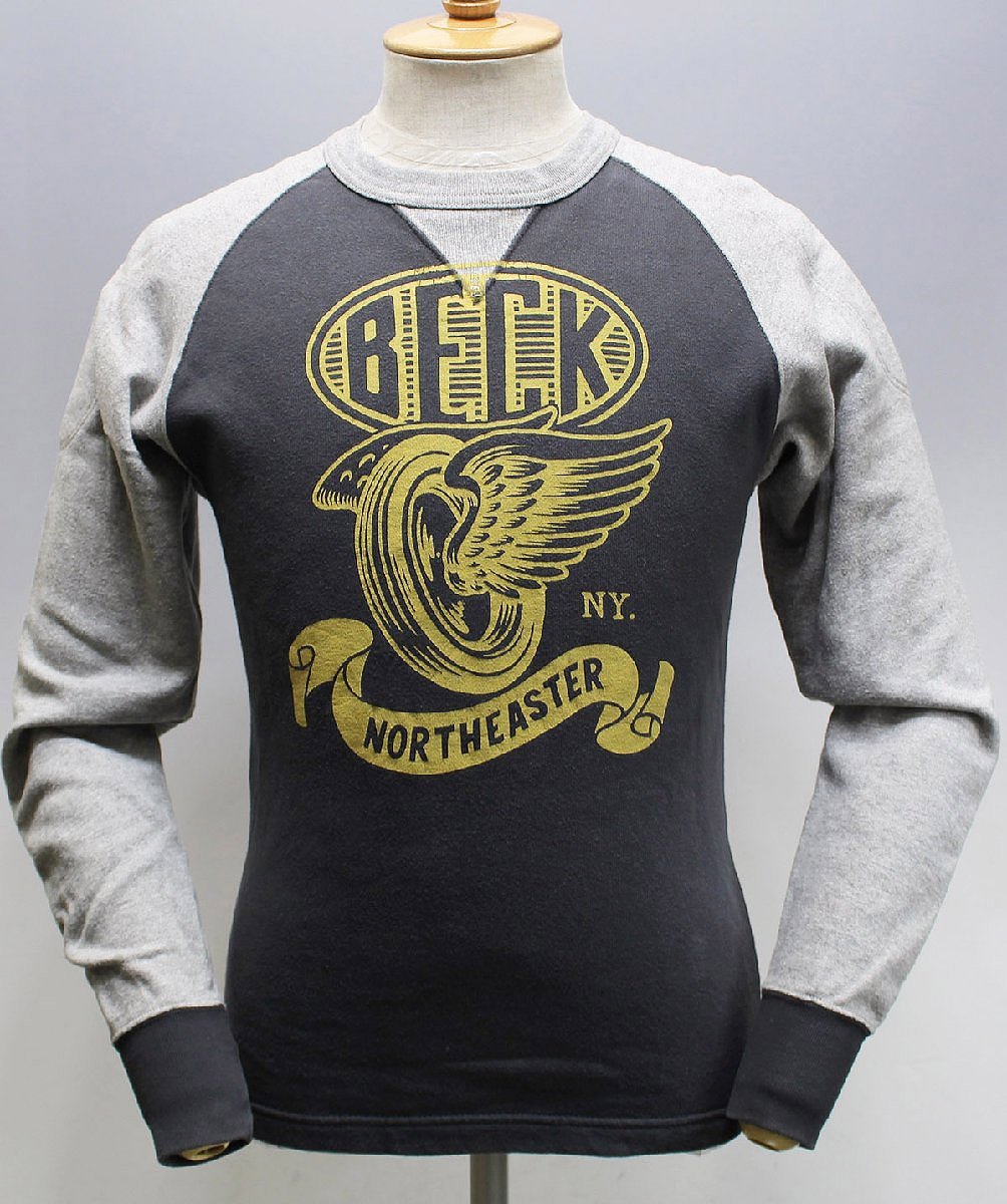 TOYS McCOY (トイズマッコイ) PADDED SWEAT / パデッドスウェット “BECK FLYING WHEEL” 美品 ブラック size S / ベック