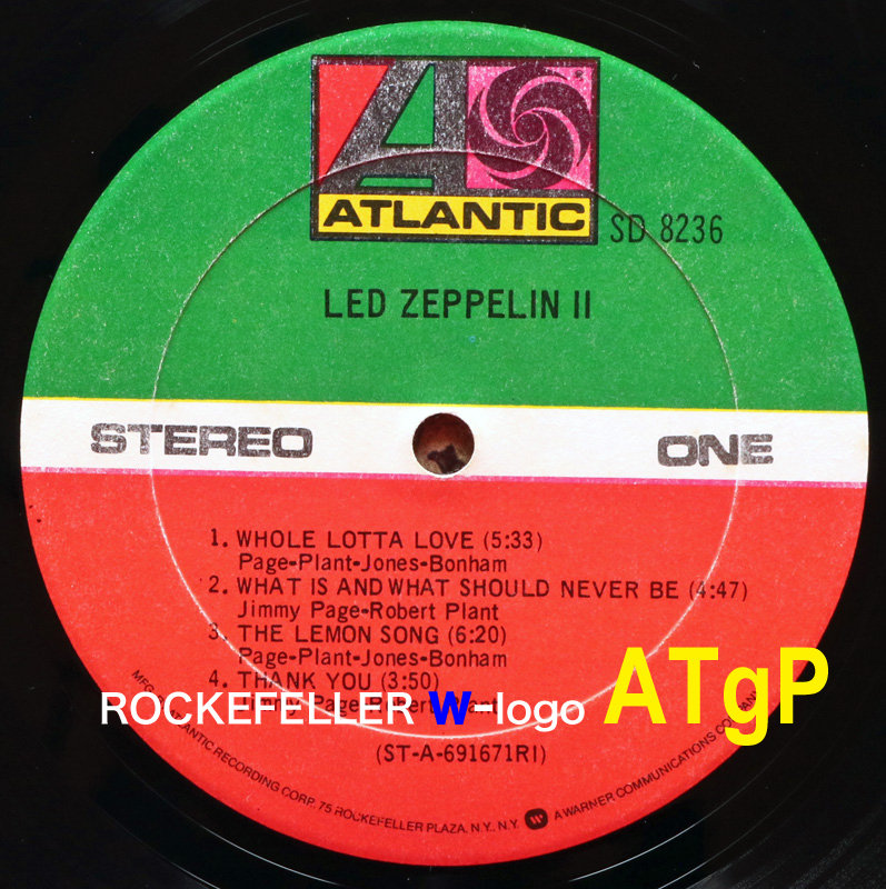 ☆ GEORGE PIROS が両面切り直した1975年プレス【SD 8236 ROCKEFELLER