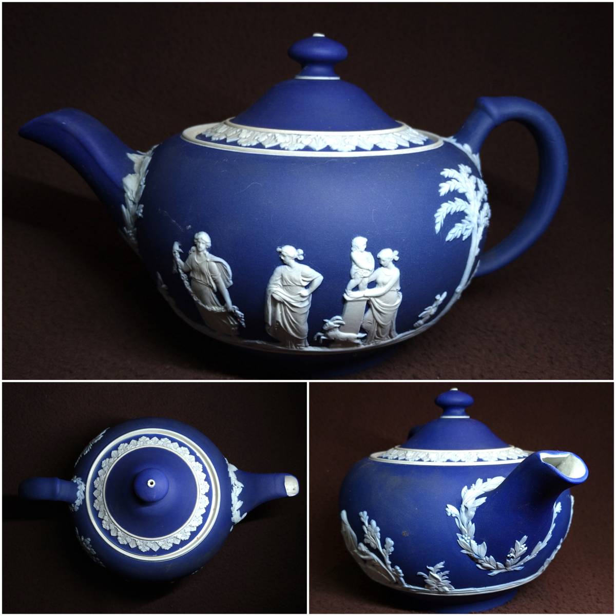 ジャスパー ウェッジウッド ブルー WEDGWOOD - 希少 希少オールド