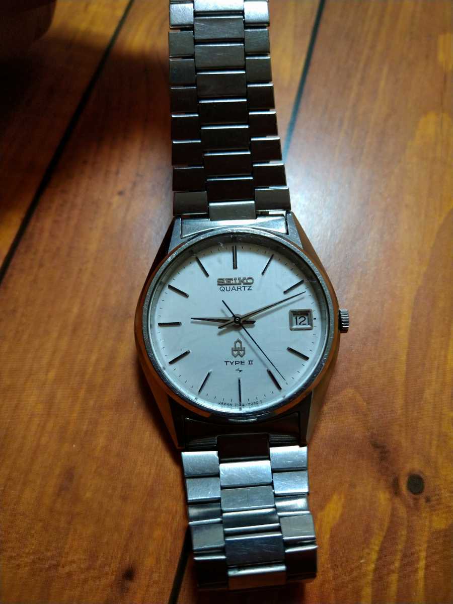 最安値，豊富な セイコー クオーツ タイプ2 SEIKO TYPEⅡ 稼働品 オリジナルブレス 7122-7020(その他)｜売買されたオークション情報、yahooの商品情報をアーカイブ公開 - オークファン その他