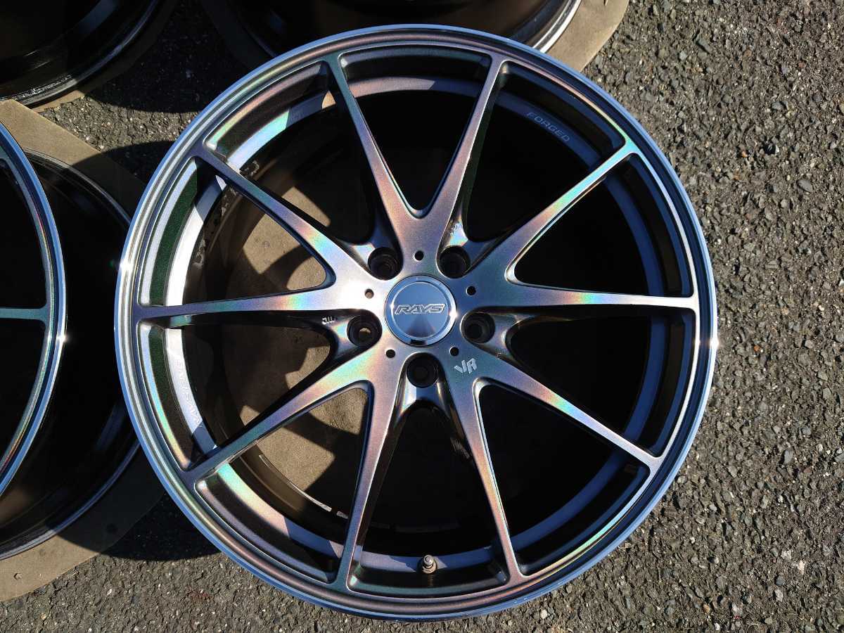 超美品 インプレッサ 鍛造 RAYS ボルクレーシング G25 PD プリズム 