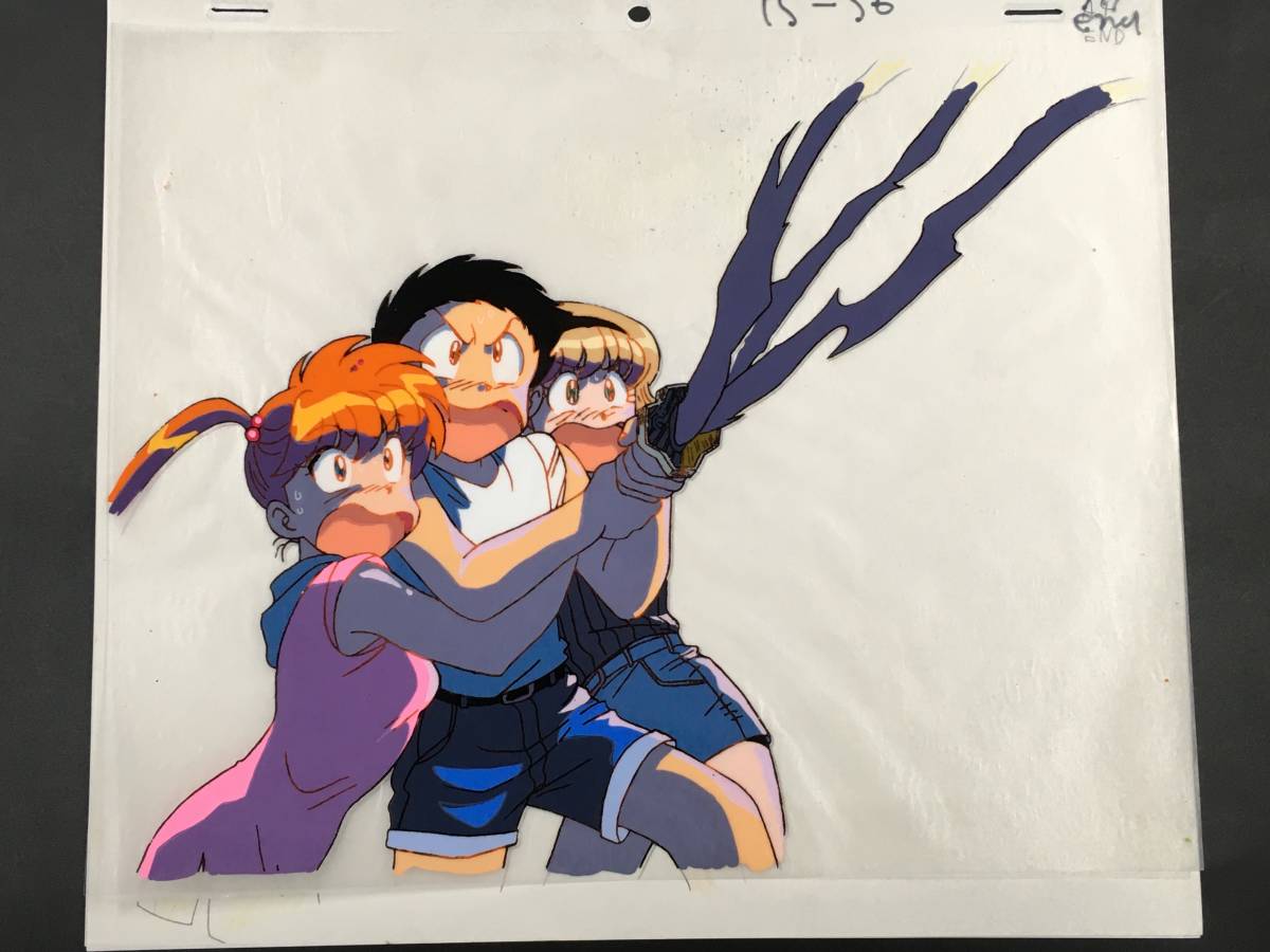 0214-201☆地獄先生ぬーべー セル画 原画 木村克也,立野広,稲葉郷子