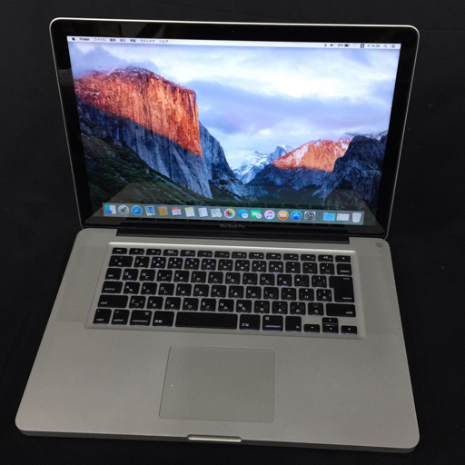 Apple MacBook Pro 15.4インチ ノートPC A1286 Core 2 duo 4GB Apple MacBook Pro 15.4インチ ノートPC A1286 Core 2 duo 4GB