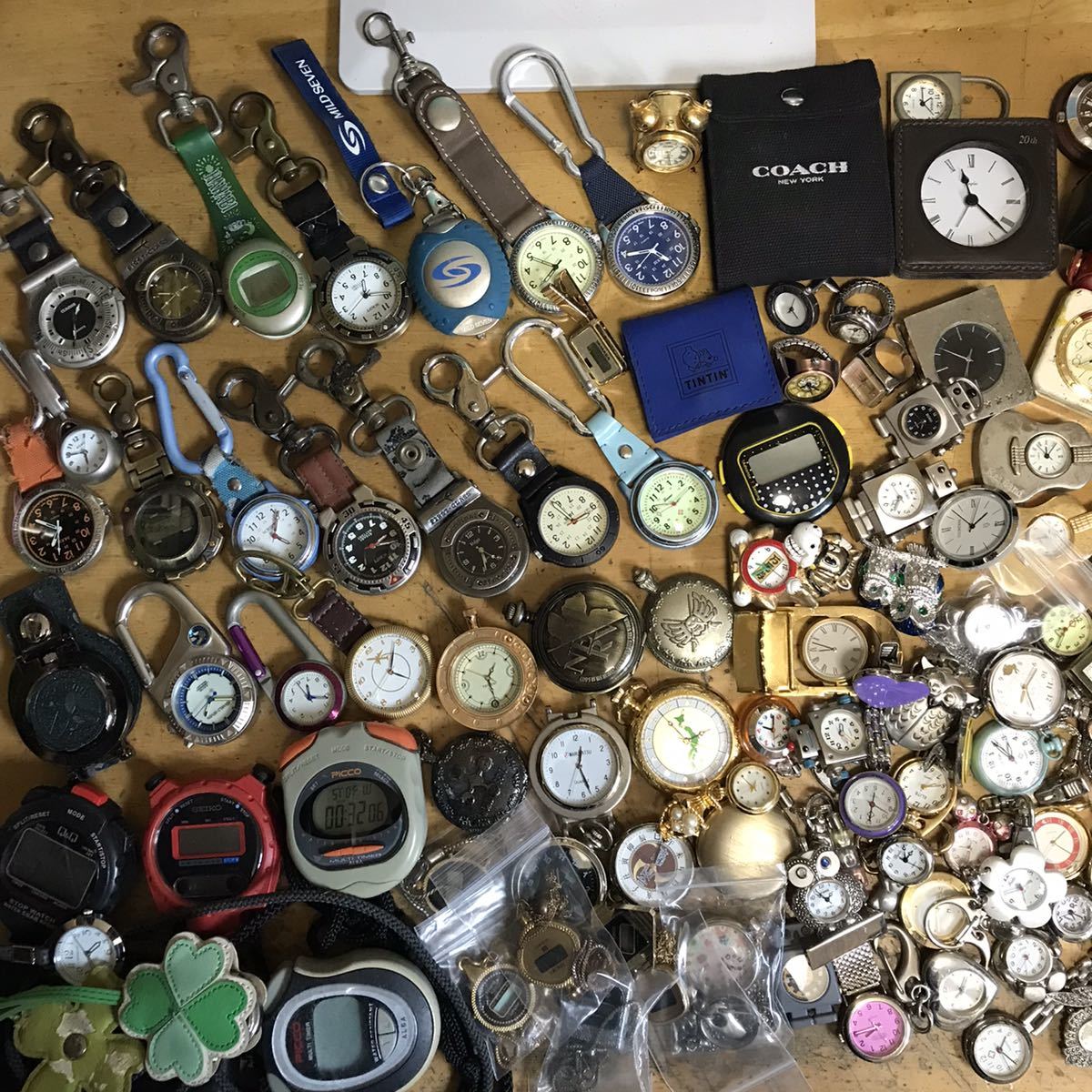 動作未確 ジャンク まとめ 大量 腕時計 SEIKO CITIZEN CASIO 等 置時 
