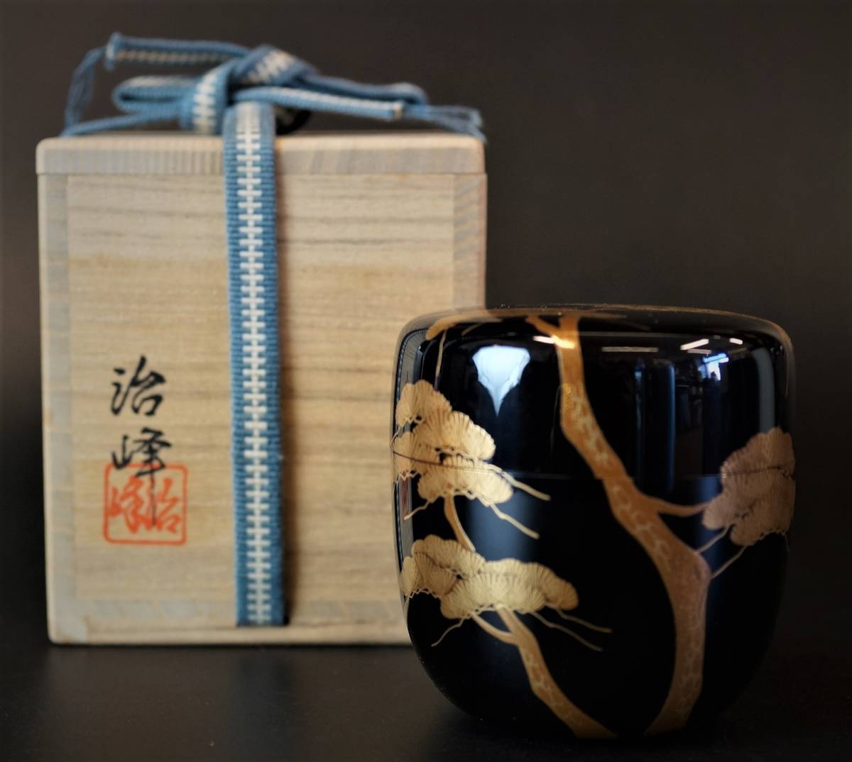 茶道具　棗　池端治峰　花丸蒔絵 茶道具 棗 池端治峰 花丸蒔絵 【公式通販】