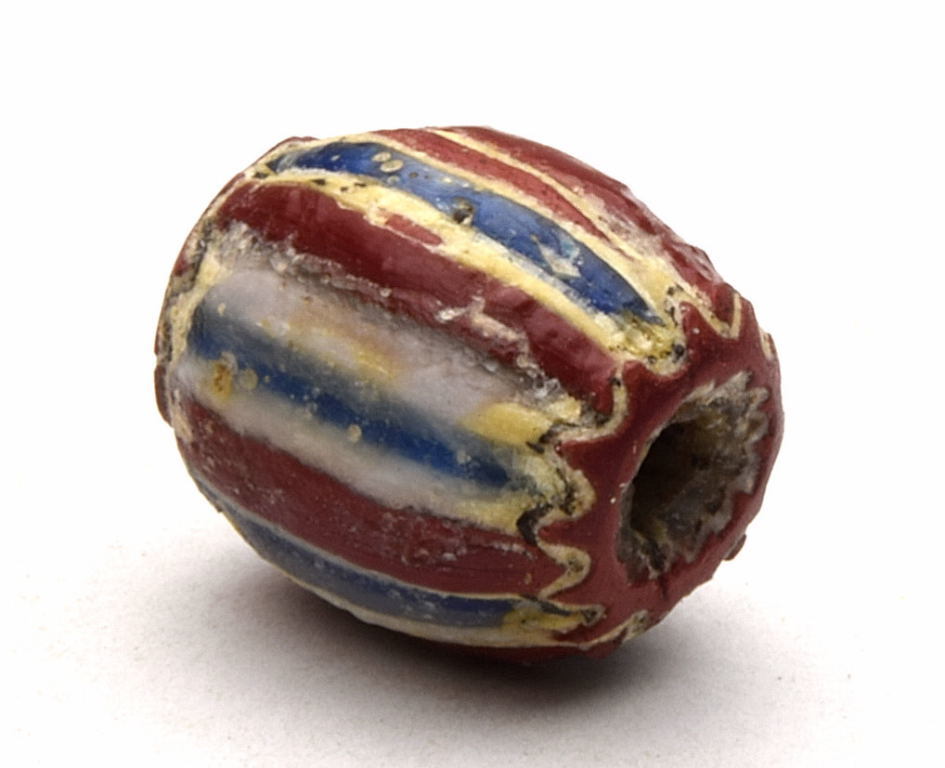 7層シェブロンビーズ Venetian 0 Layer Chevron Beads Antique