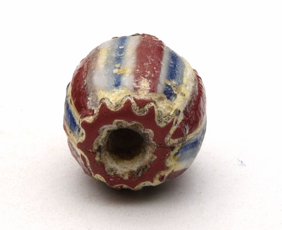 7層シェブロンビーズ Venetian 0 Layer Chevron Beads Antique